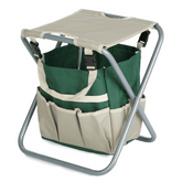 Square Camping Stool with Bag